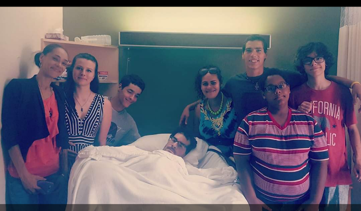 Richard with family